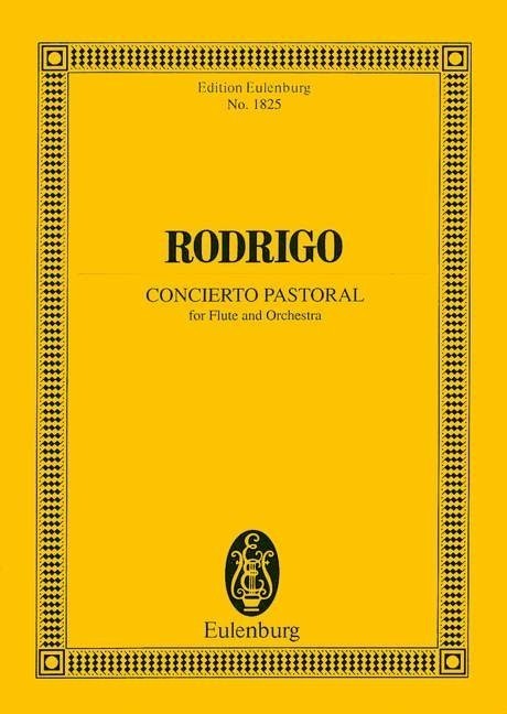 Rodrigo: Concierto pastoral (Study Score) published by Eulenburg